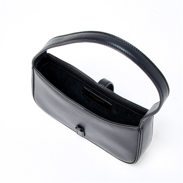 SAINT LAURENT ル・サンカセット ハンドバッグ ブラック ゴールド