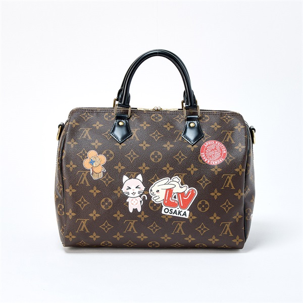 LOUIS VUITTON スピーディ バンドリエール モノグラム 30 ハンドバッグ