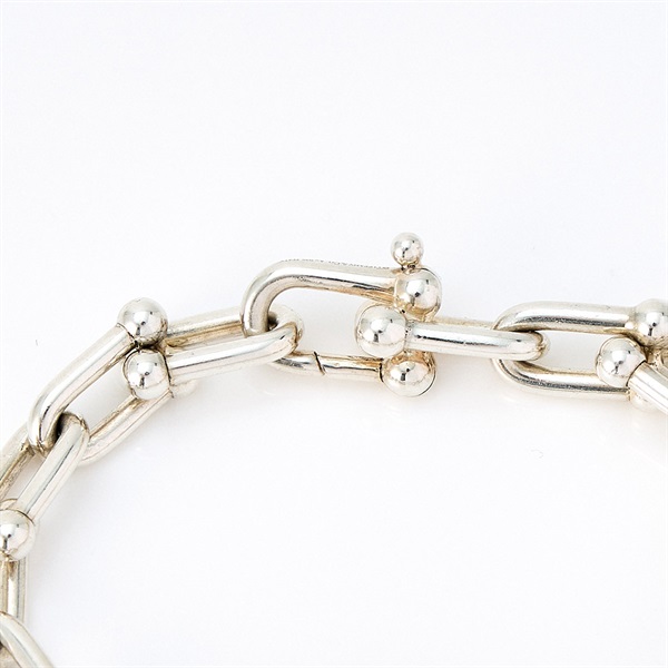 TIFFANY & Co. ハードウェア リンク ブレスレット シルバー 925