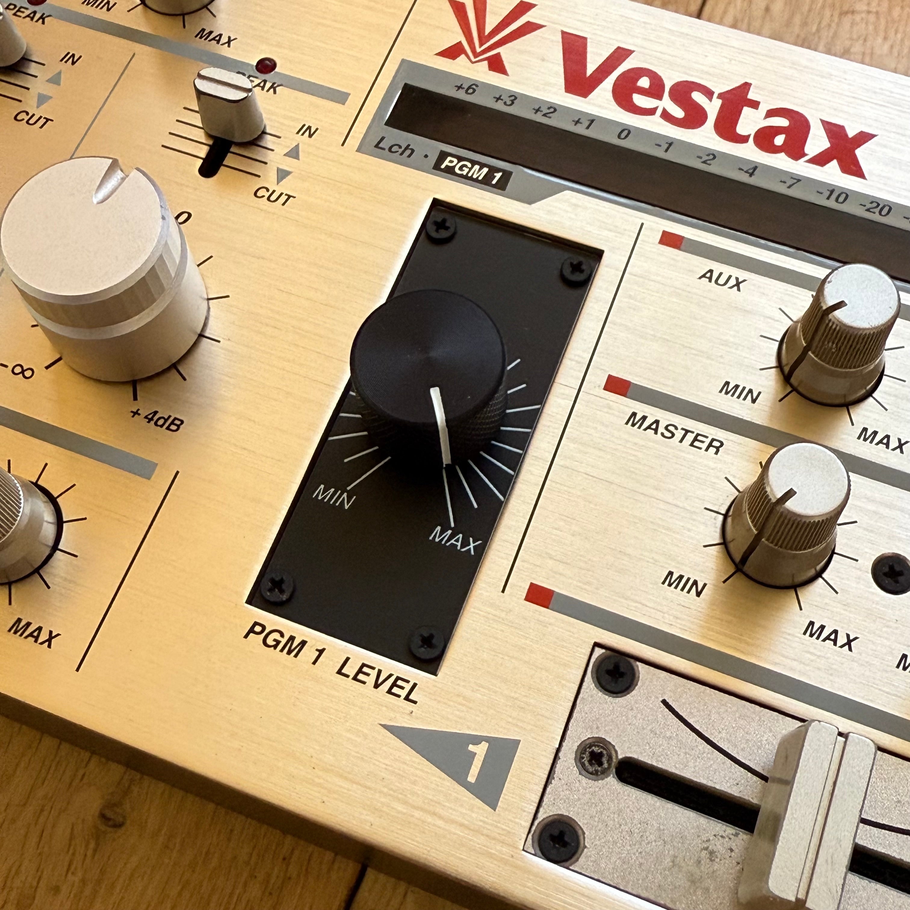 Vestax PMC-25 Serviced & Upgraded Rotary Rack Capable Mixer inc AC-12