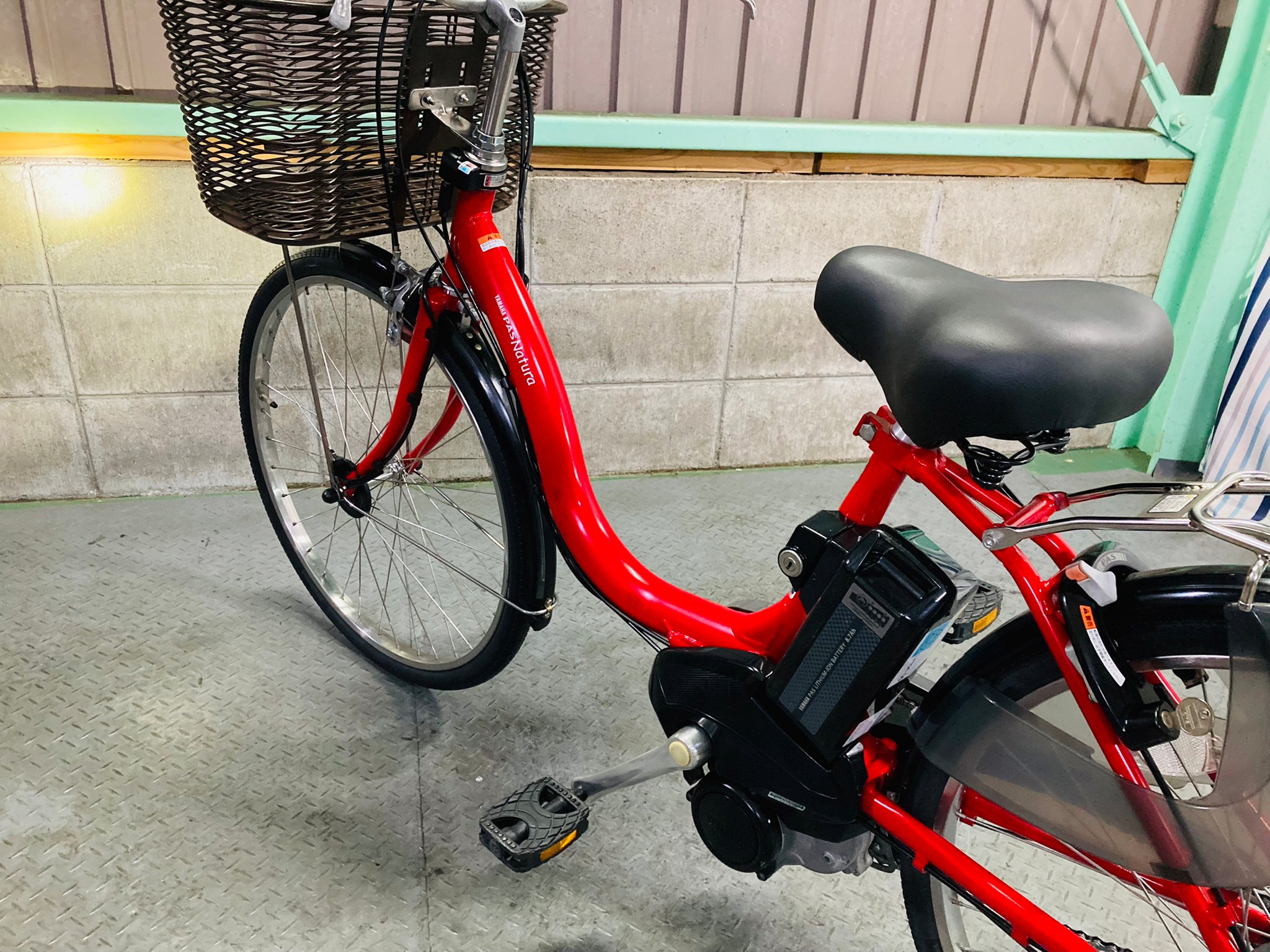 SOLD OUT】電動自転車 ヤマハ PAS Natura 24インチ 8.7Ah レッド