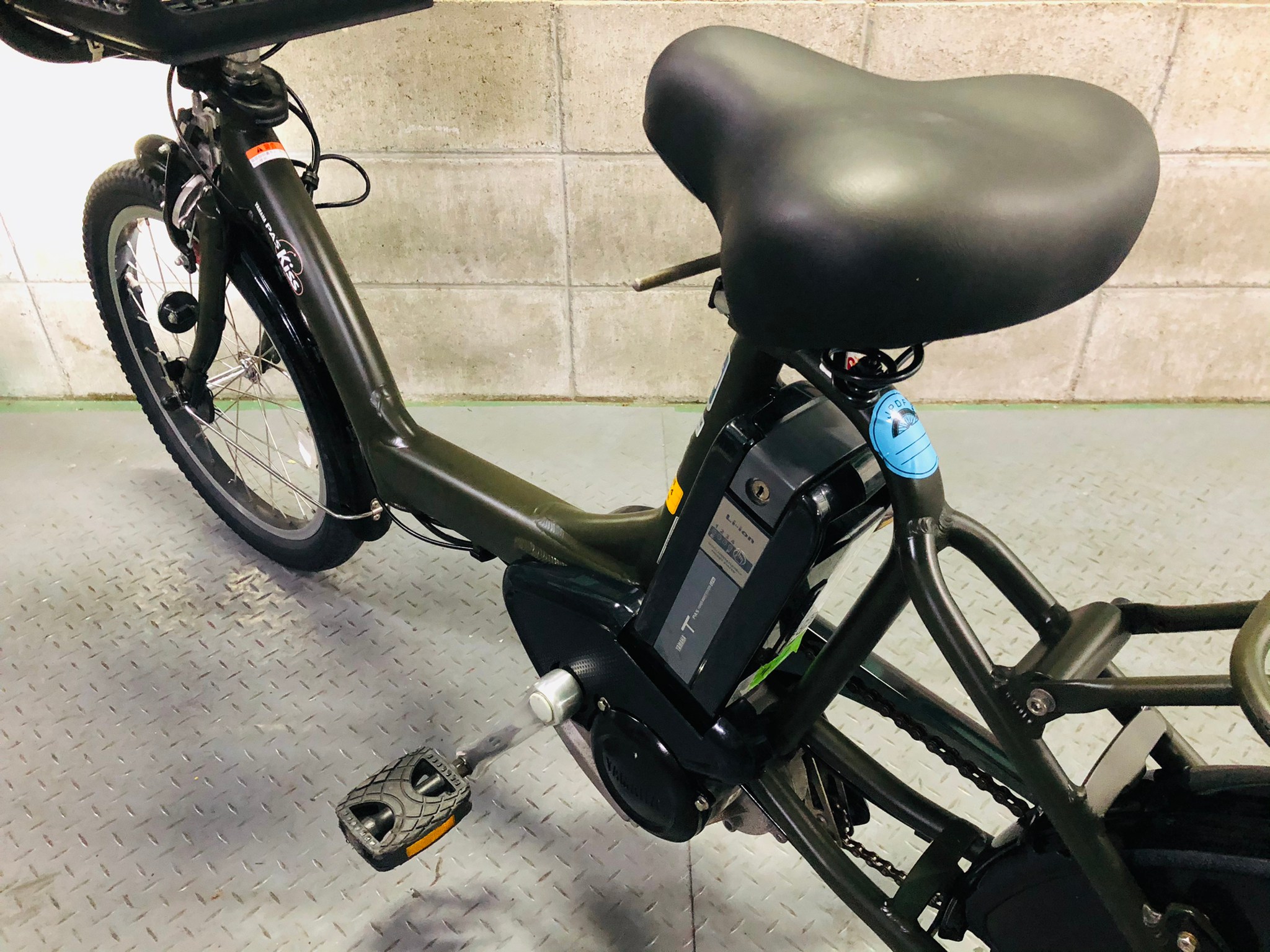 SOLD OUT】電動自転車 ヤマハ PAS kiss 20インチ 3人乗り適合 8Ah