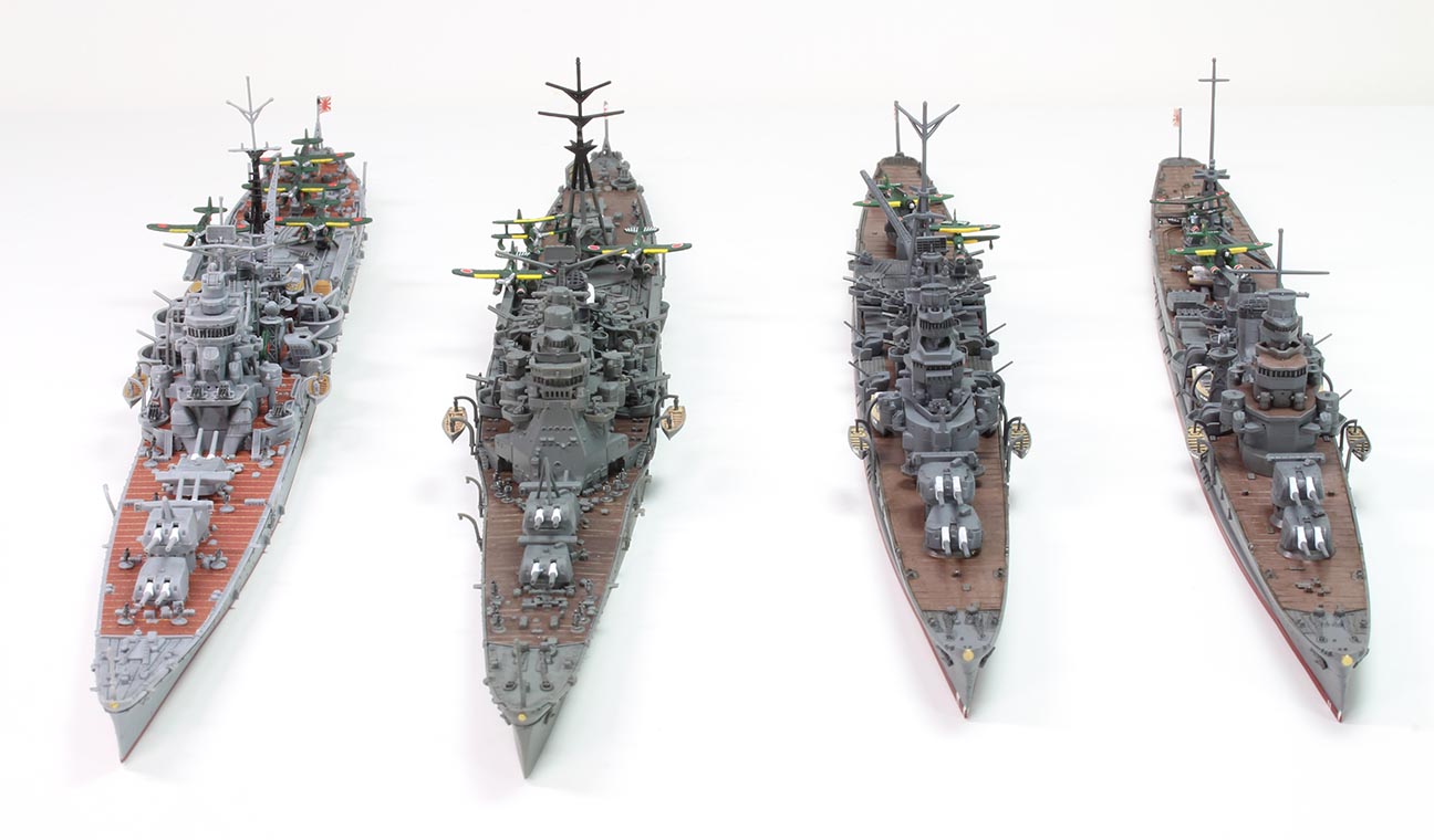 1/700 軍艦いろいろ