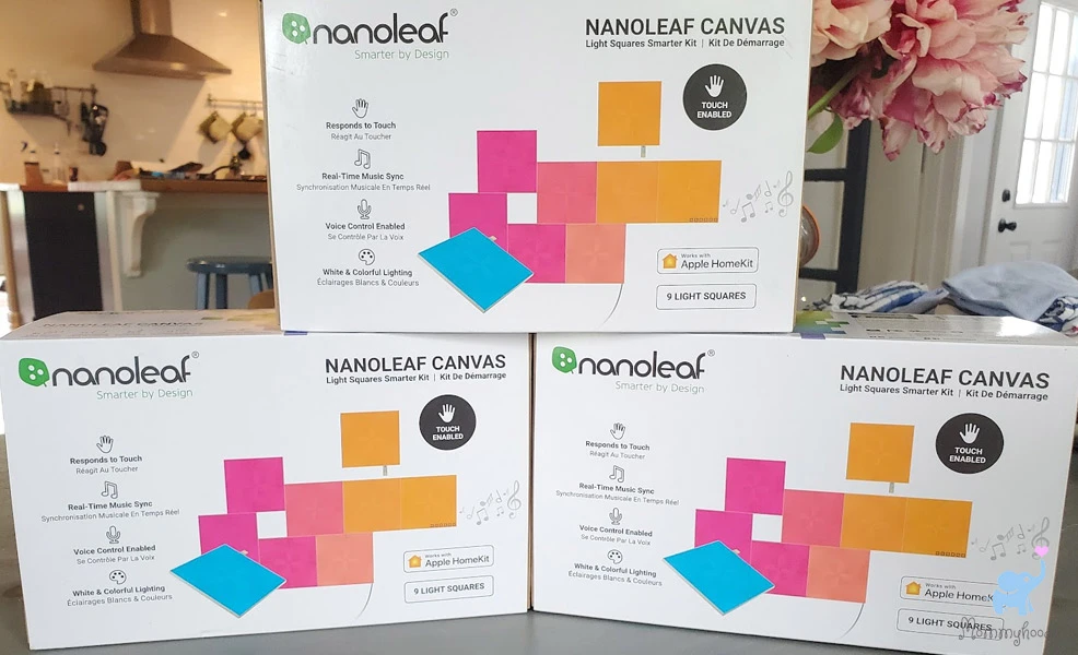 Nanoleaf Canvas Review & Video - Nursery Lights & More! - Mommyhood101