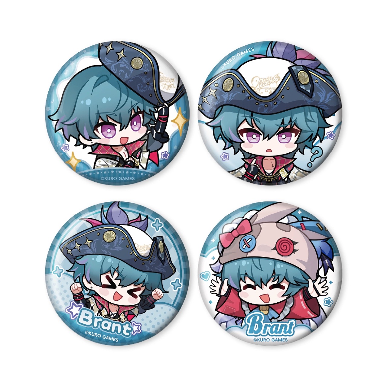 予約·11月新規特典対象】鳴潮 スタンプシリーズ ミニ缶バッジセット