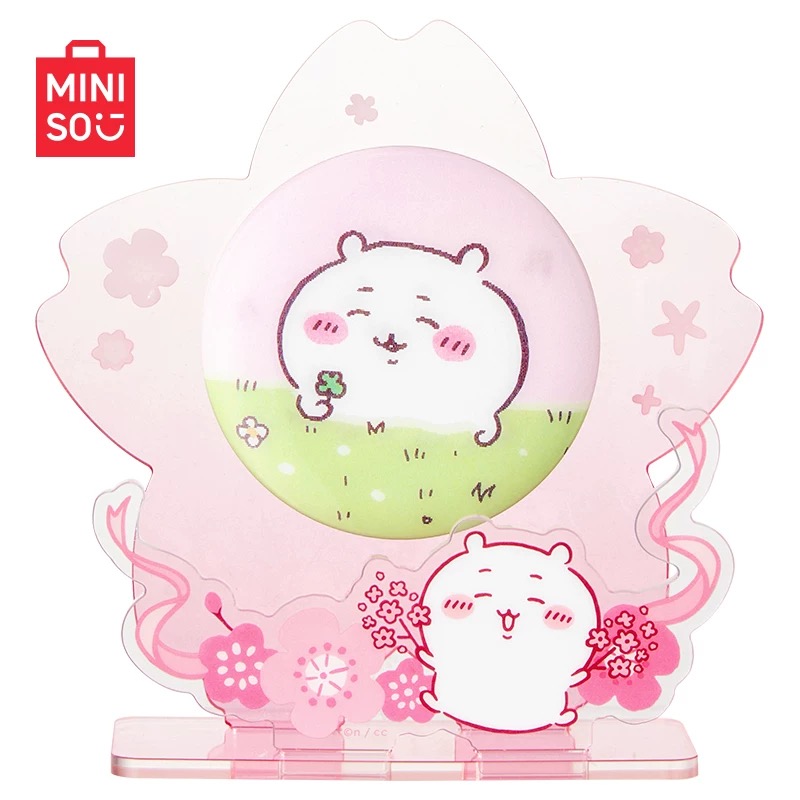 予約】ちいかわ 中国限定 MINISOコラボ 桜シリーズ 缶バッジ+アクリル