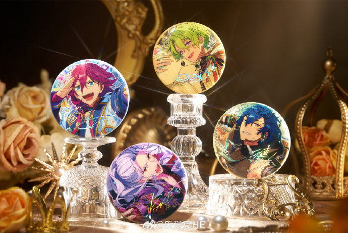 日本在庫品】偶像梦幻祭 中国限定 盛放缶バッジ（入金〆切7日以内