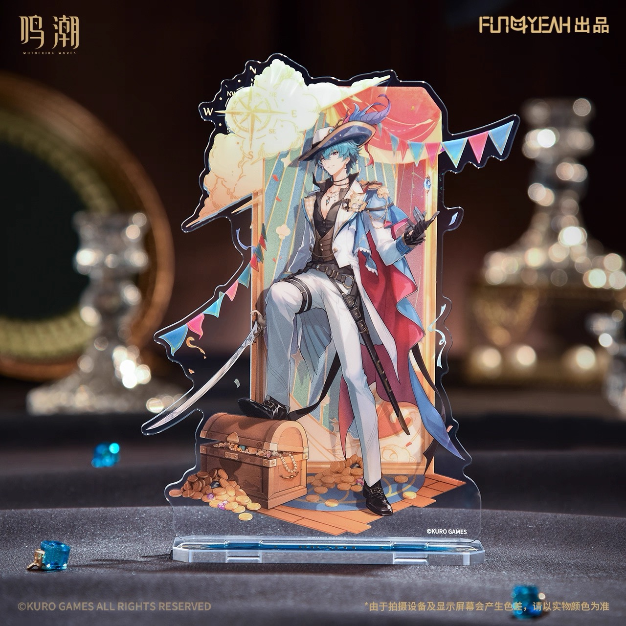 鳴潮 ホログラムカード アクリルコスター リューク・ヘルセン ライブ