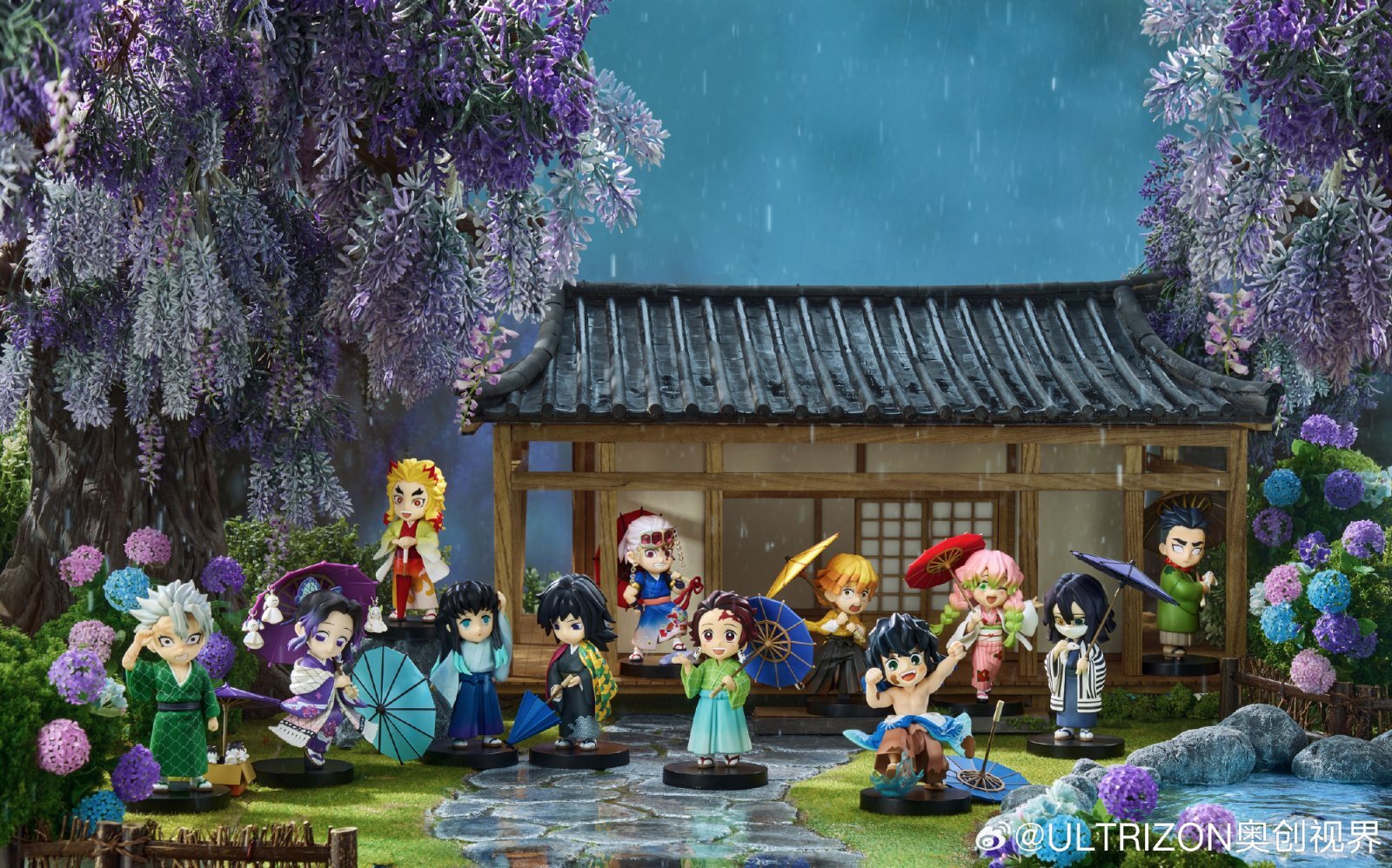 予約】鬼滅の刃 中国限定 ULTRIZONコラボ 「梅雨」シリーズ SD