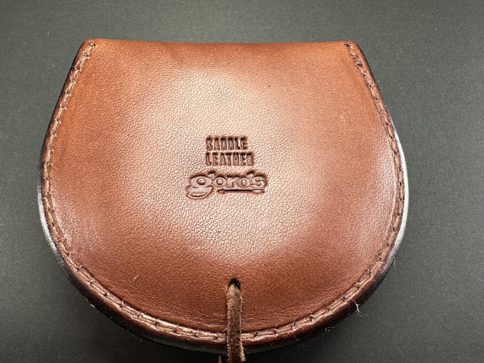 丸型小銭入れ (焦げ茶) 小銭入れ - MONTE-CARLO 原宿｜goro'sゴローズ