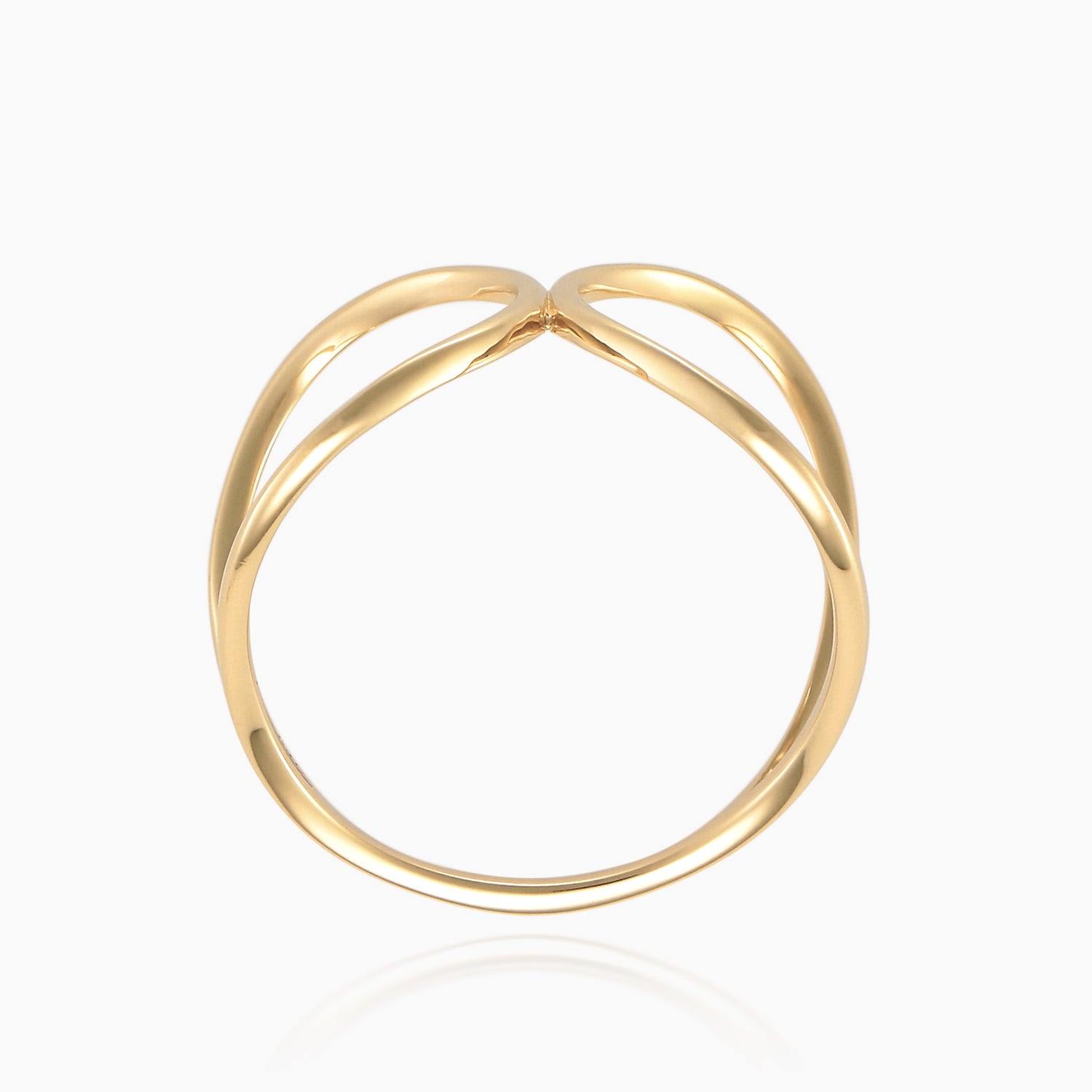 K10リング ダブルハート｜MONATELIER（モナトリエ）公式｜K10 一粒