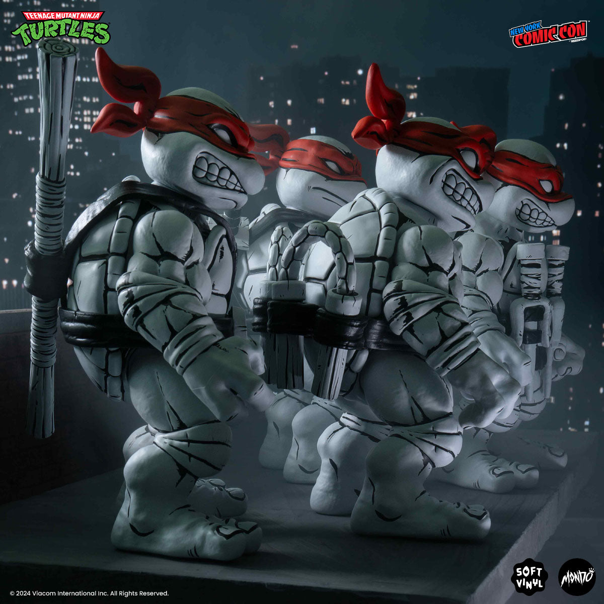 Teenage Mutant Ninja Turtles Soft Vinyl Figure Set - Mirage