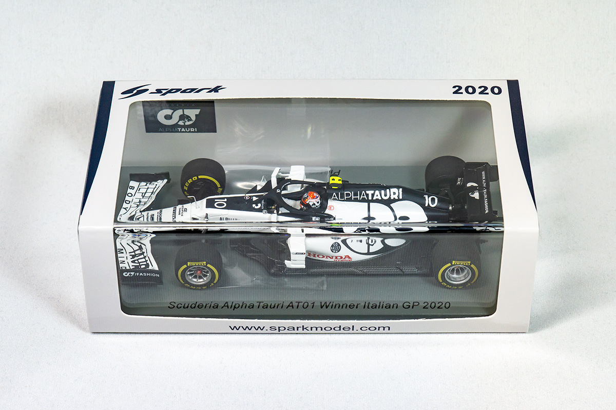Spark AlphaTauri AT01 Honda P. Gasly Winner Italian GP 2020 | b's