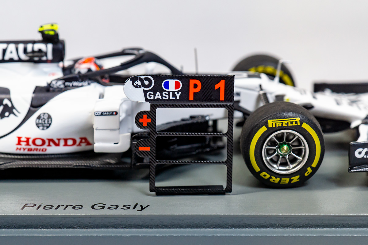 Spark AlphaTauri AT01 Honda P. Gasly Winner Italian GP 2020 | b's