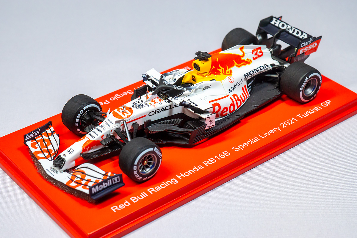 ES 別注 Spark Red Bull RB16B Honda Special Livery 2021 Turkish GP