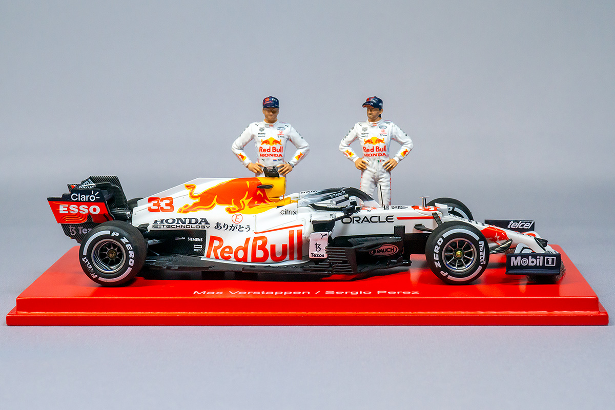 ES 別注 Spark Red Bull RB16B Honda Special Livery 2021 Turkish GP
