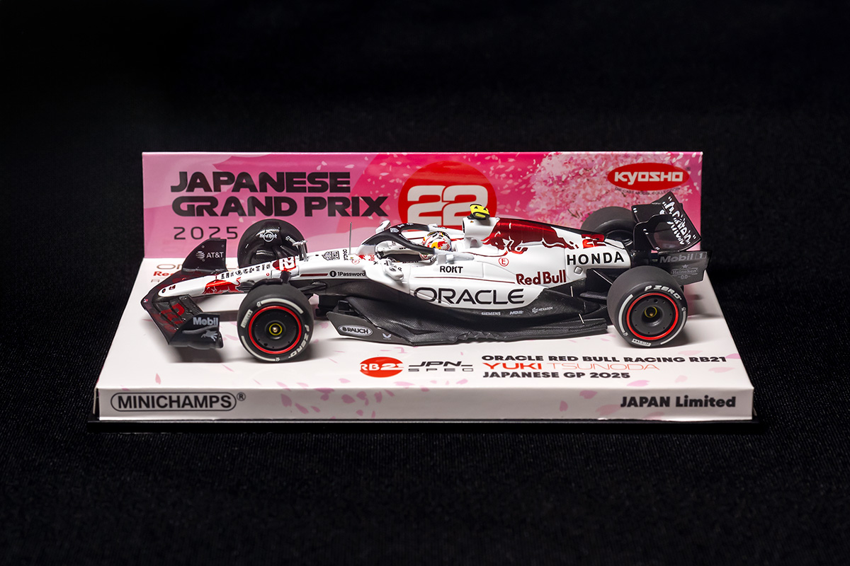 京商別注 MINICHAMPS Red Bull RB21 Y. Tsunoda Japanese GP 2025