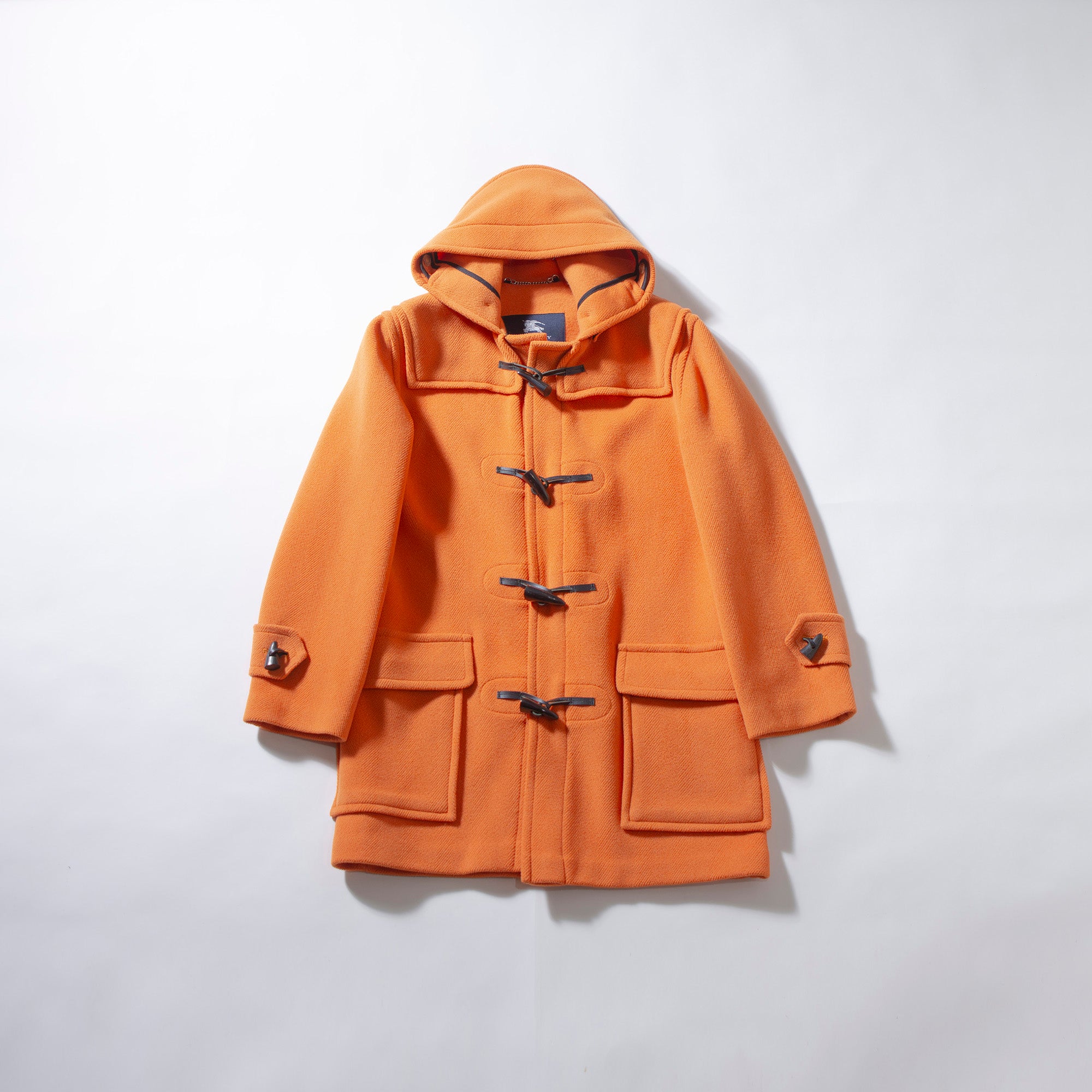 バーバリー BURBERRY LONDON ダッフルコート オレンジ 希少カラー