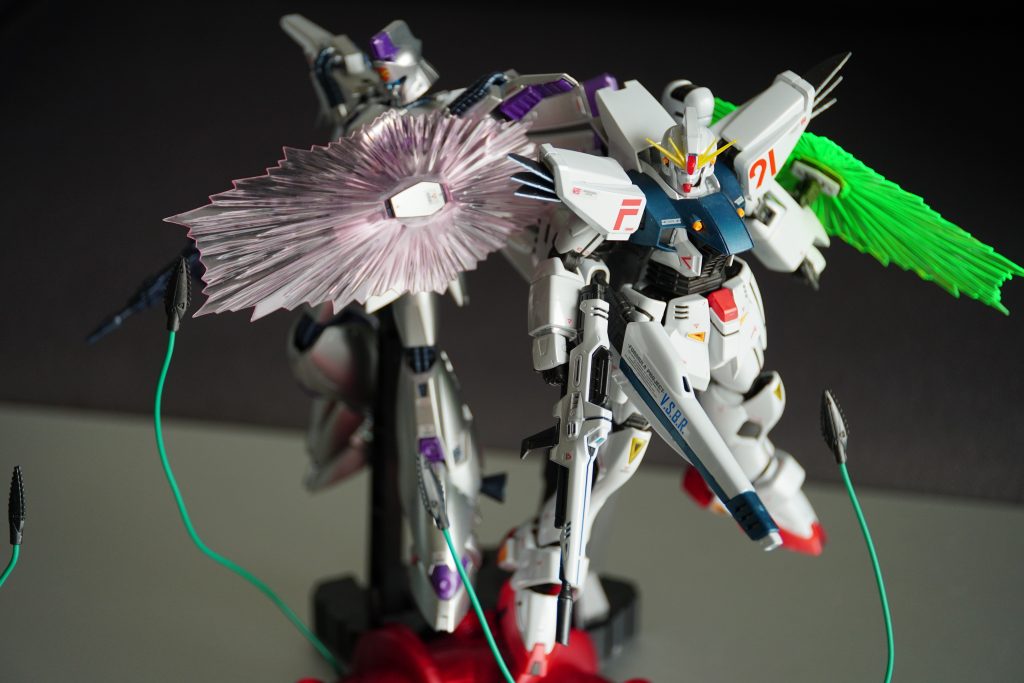 MG ガンダムF91 Ver.2.0［チタニウムフィニッシュ］レビュー！はビギナ