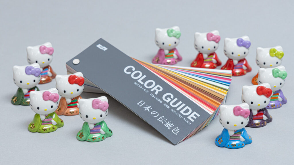 数量限定】DICグラフィックス 日本の伝統色 ハローキティ｜平安の彩りを