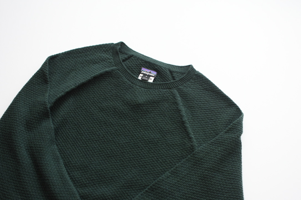 パタゴニア「キャプリーン・エア・クルー」はセーター感覚で着られる