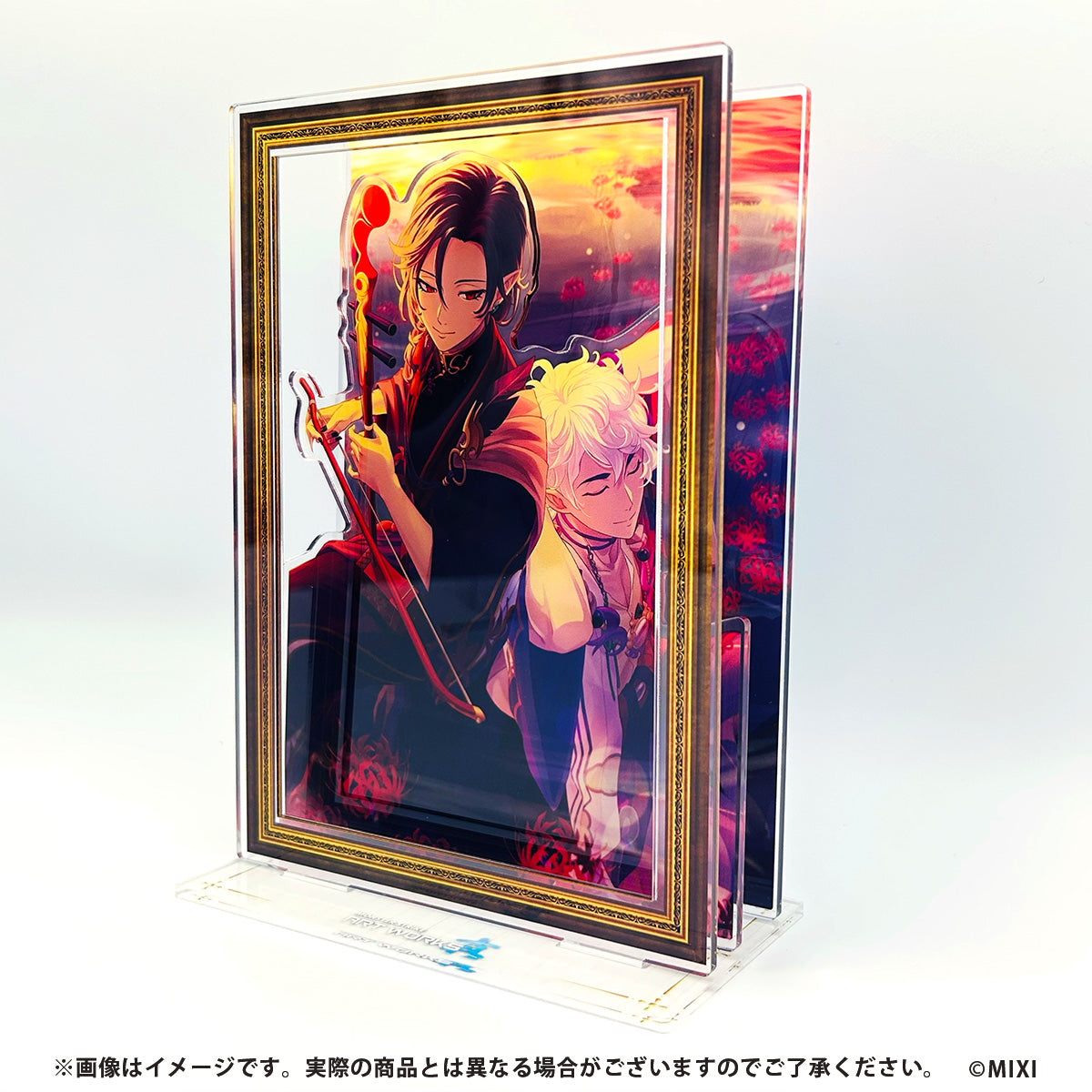 MONSTER STRIKE ART WORKS 真 アクリルスタンド 新生・堕天の王
