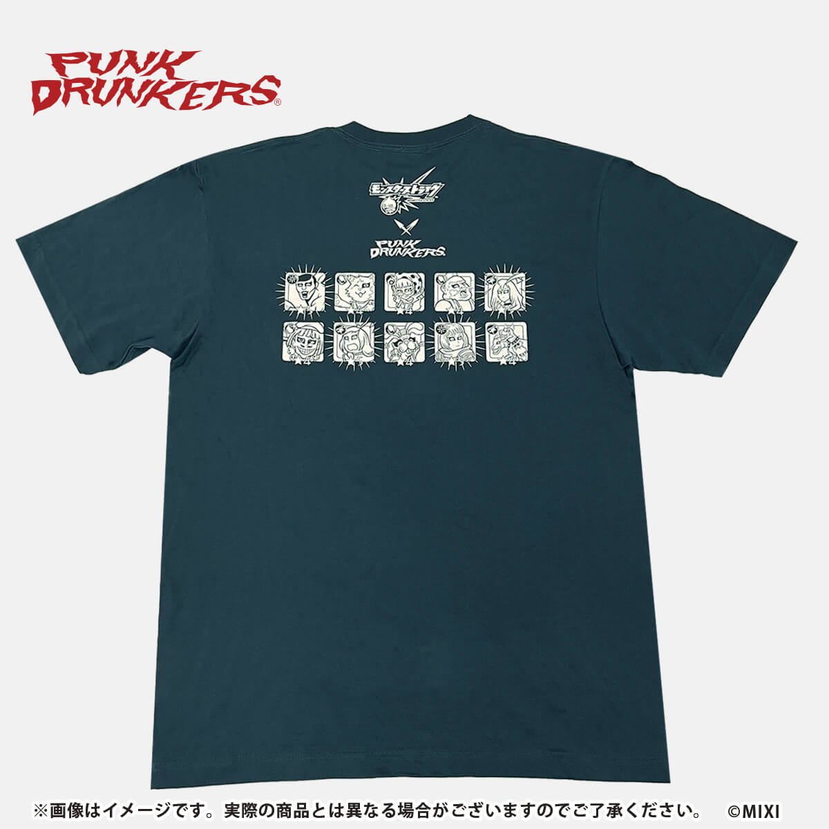 PDS × モンスターストライク ガチャリドラ Tシャツ｜モンスター