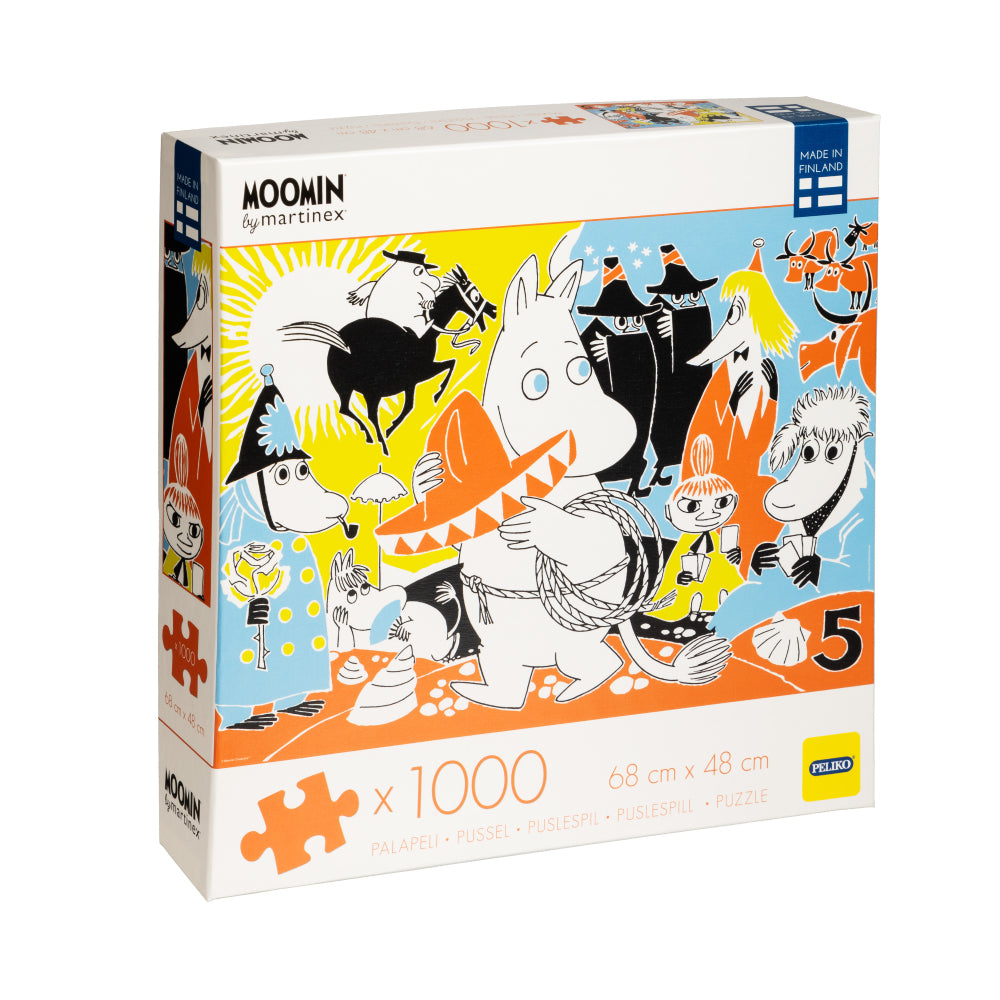 Moomin Comic Book Cover 5 Puzzle 1000-pcs - Martinex | Moomin Shop
