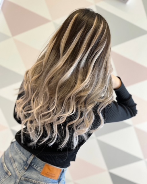 グラデーションカラー×シールエクステ - Moon Lotus