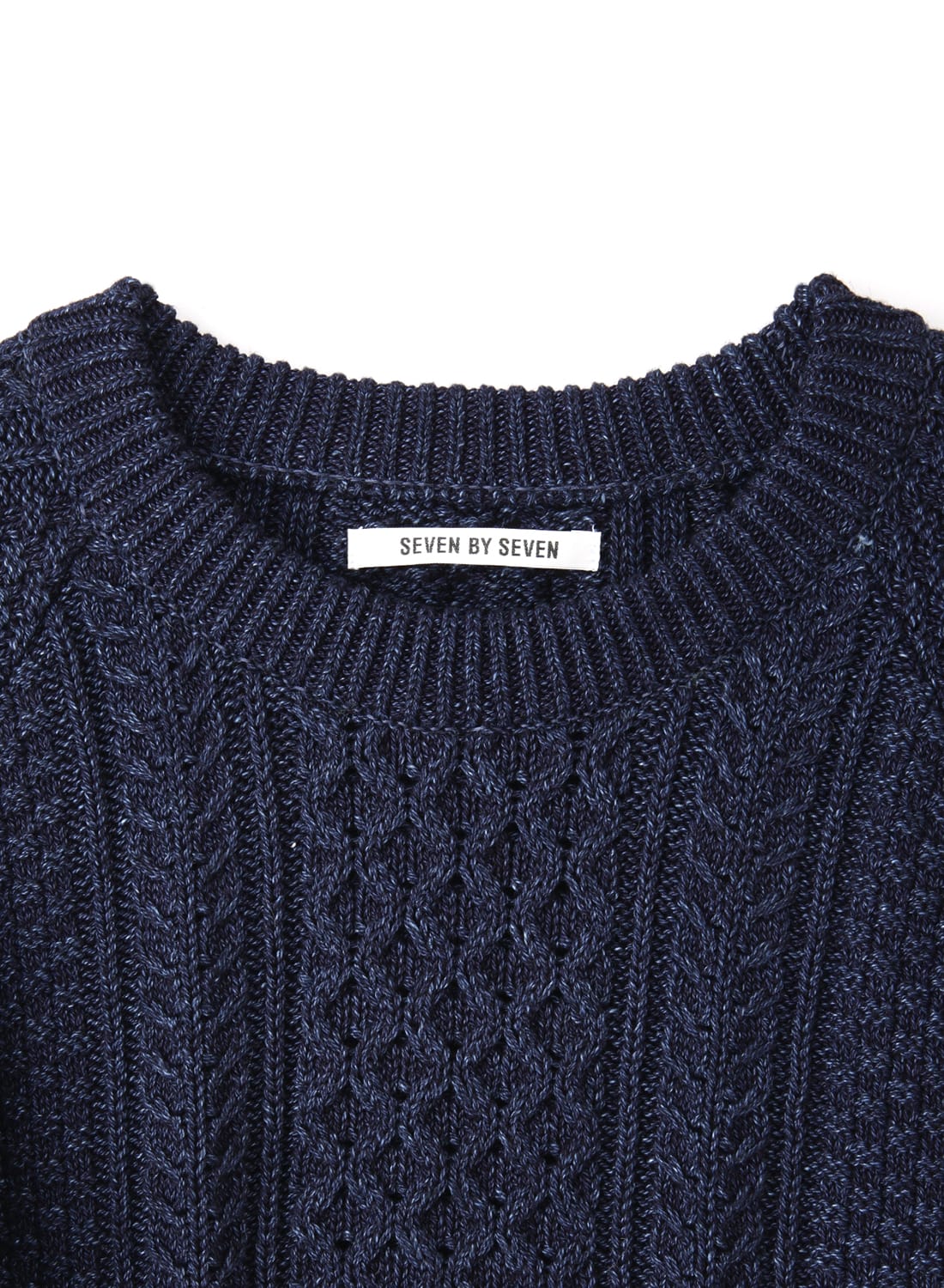 CREW NECK CABLE SWEATER|クルーネックケーブルセータークルーネック