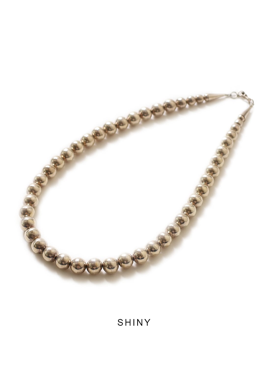 NAVAJO PEARL SILVER NECKLACE 10MM|ナバホパール シルバーネックレス
