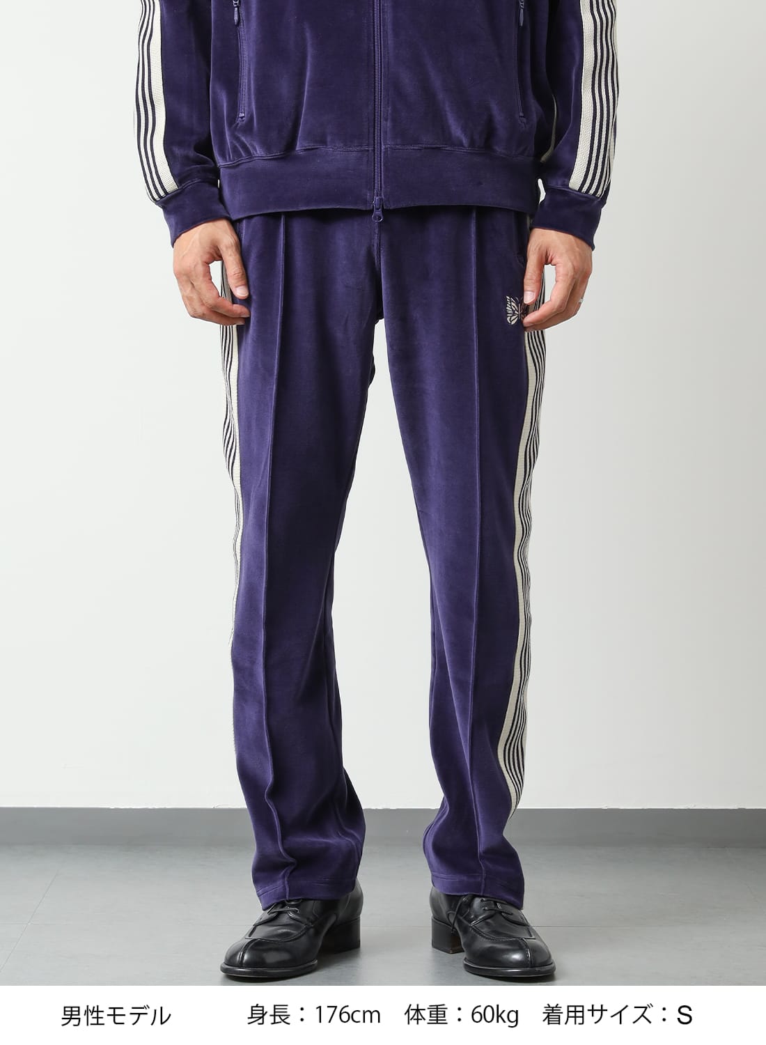 NARROW TRACK PANT - C/PE VELOUR|ナロー トラックパンツ - コットン