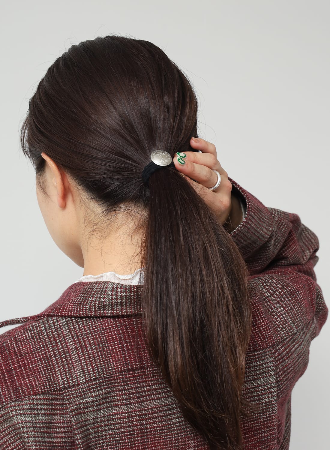 ORIGINAL CONCHO BUTTON HAIR GOM|【MOONLOID別注】オリジナル