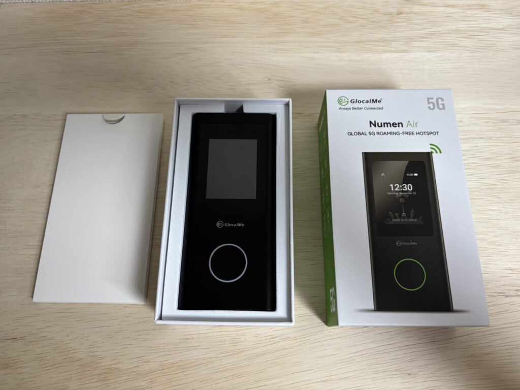 Numen Air U50】GlocalMeの世界中で使える5G対応モバイルWi-Fiを