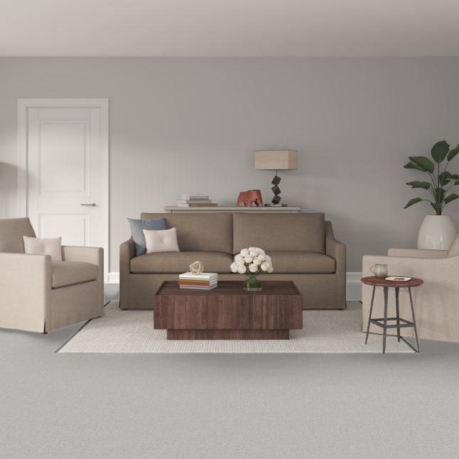 STAINMASTER Effortless Appeal I Lilac Gray 43.9-oz sq yard