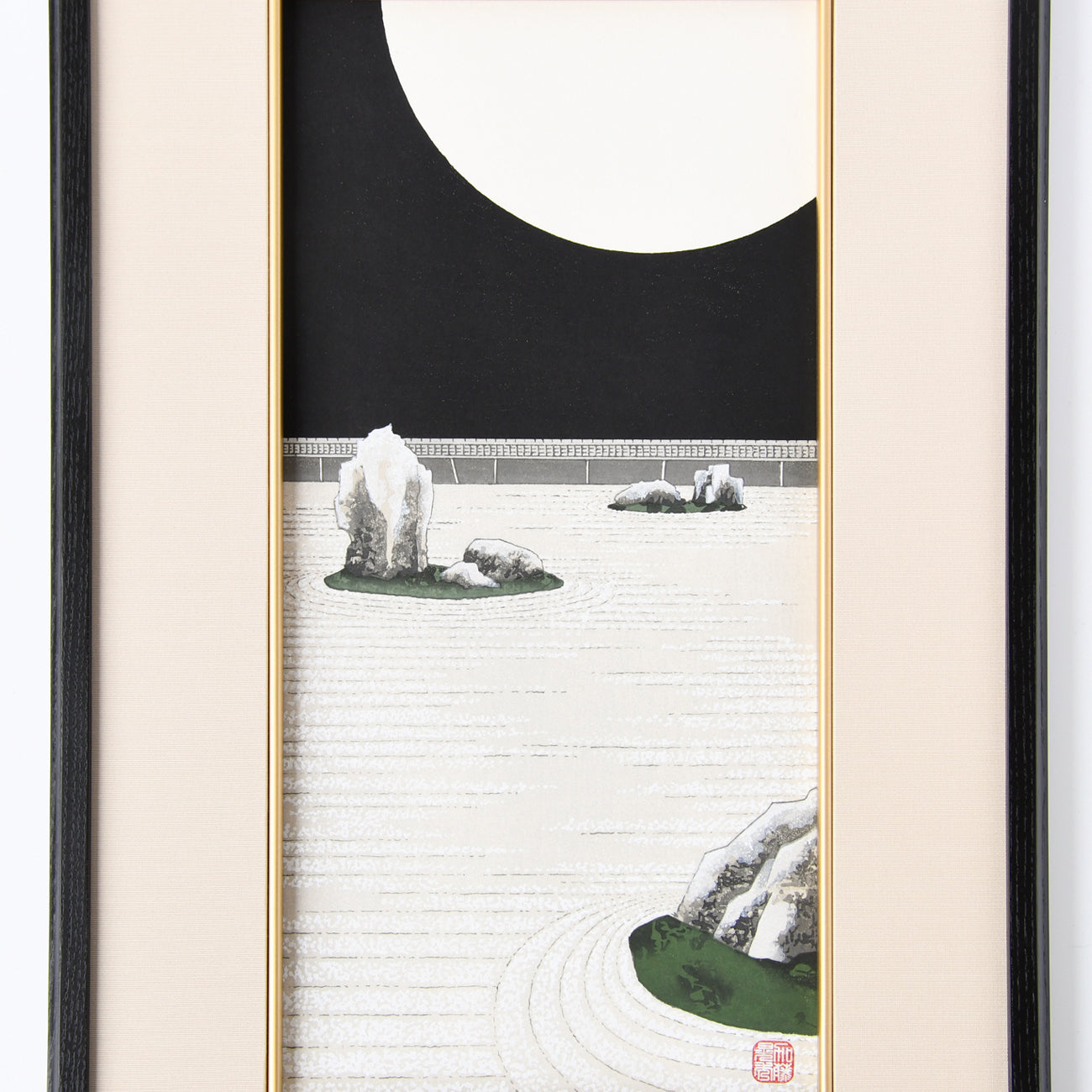 木版画 加藤晃秀 輝 額装入 | 京都の伝統工芸品の通販サイト – MOCAD