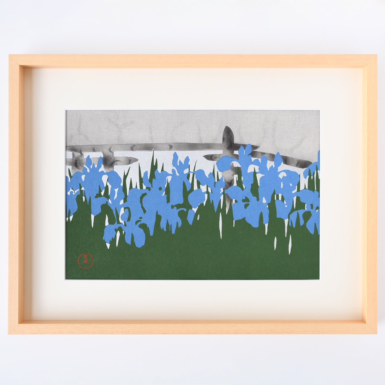 木版画 神坂雪佳 八つ橋 額装入 | 京都の伝統工芸品の通販サイト