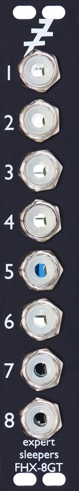 Expert Sleepers FHX-8GT Gate Expander for FH-2 - Eurorack Module