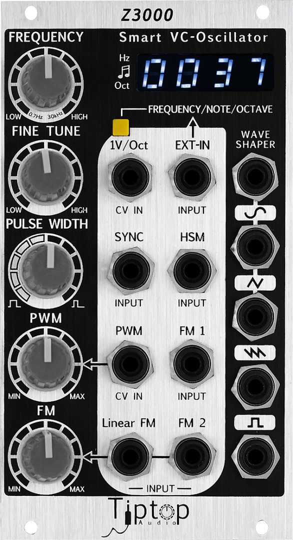 Tiptop Audio Z3000 Smart VCO MKII - Eurorack Module on ModularGrid