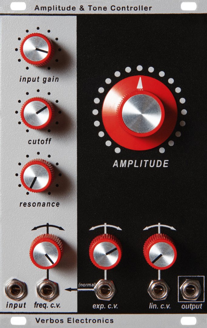 Verbos Electronics Amplitude & Tone Controller - Eurorack Module