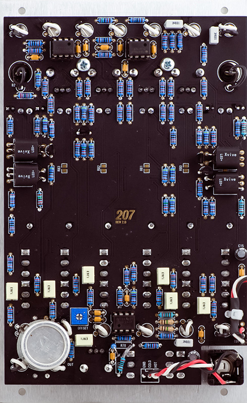 ModularSynthesis - Buchla 207 Mixer/Preamp