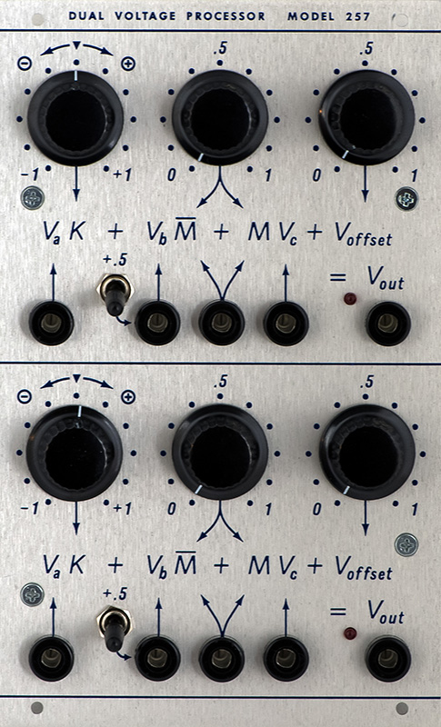ModularSynthesis - Buchla 257 Control Voltage Processor