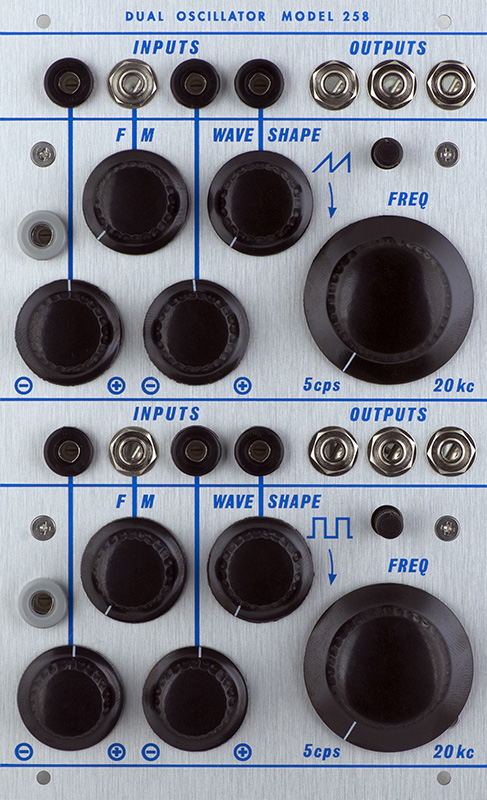 ModularSynthesis - Buchla 258 Dual Oscillator