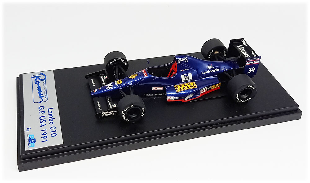 1/43 BBRモデナランボルギーニ291 - 1/43レジンキットやメタルキットの作成