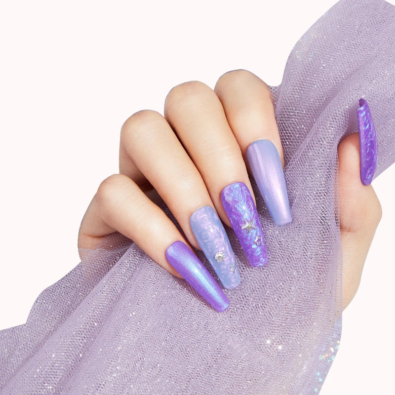 Shimmering Seashell - Modelones 6 Shades Gel Nail Polish Set 7ml