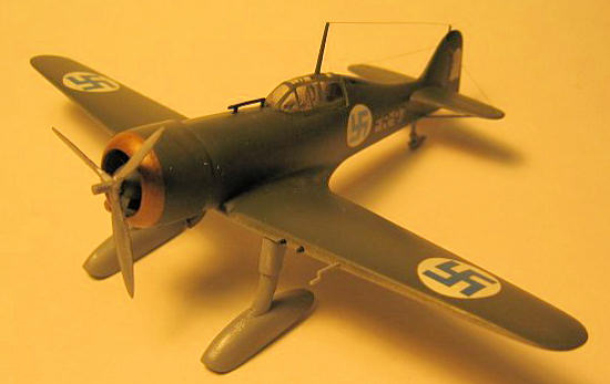 Frog and PM 1/72 Fokker D.XXI, comparison by Brian Baker