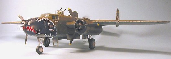 Monogram 1/48 B-25J Mitchell gunship by Tom Cleaver