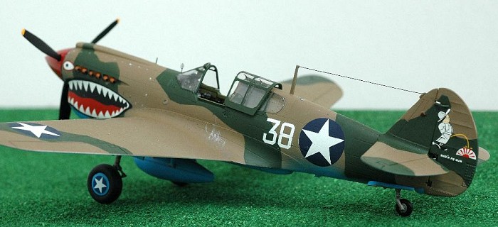 Hasegawa 1/48 P-40E Warhawk, by Andy Garcia