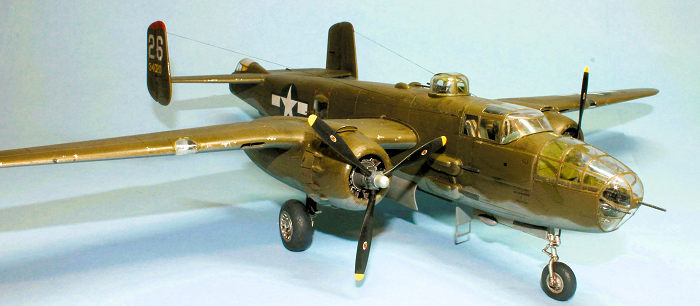 HK Models 1/48 B-25J Mitchell, by Otis Goodin