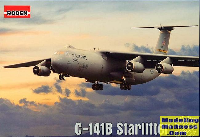 Roden 1/144 C-141B Starlifter, previewed by Scott Van Aken